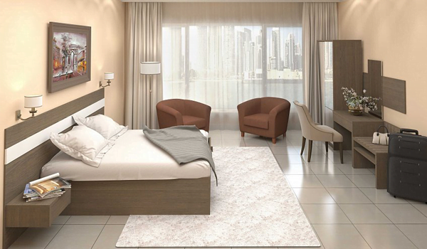 Set mobilier camera hotel – Model HOMCH1