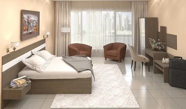 Set mobilier camera hotel – Model HOMCH1
